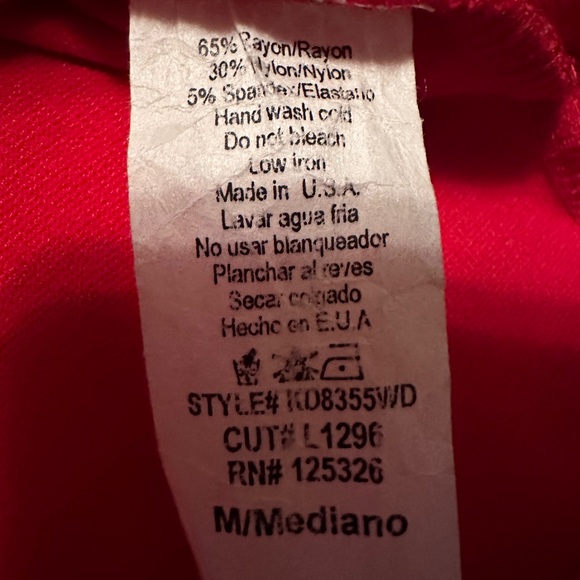 Windsor Red Bodycon mini dress M - Picture 6 of 7